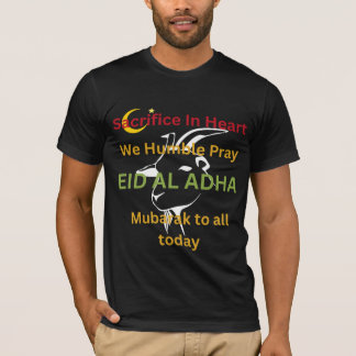 T-shirt "Sacrifice dans le coeur - Aïd 2025 édition spécia
