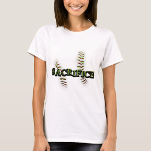 T-shirt Sacrifiez le softball de terrain rapide