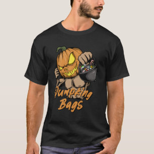 T-shirt Sacs de pompage Citrouille entraînement Halloween