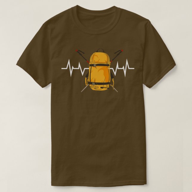 T-shirt Sacs-Randonnées randonnée (Design devant)