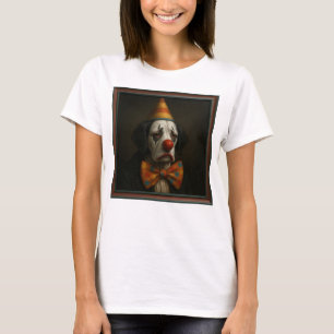 T-shirt Sad Clown Dog