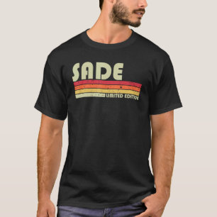 T-shirt SADE Nom Personnalisé Retro Vintage 80s 90s Naissa