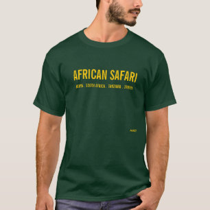 T-SHIRT SAFARI AFRICAIN - FORÊT PROFONDE