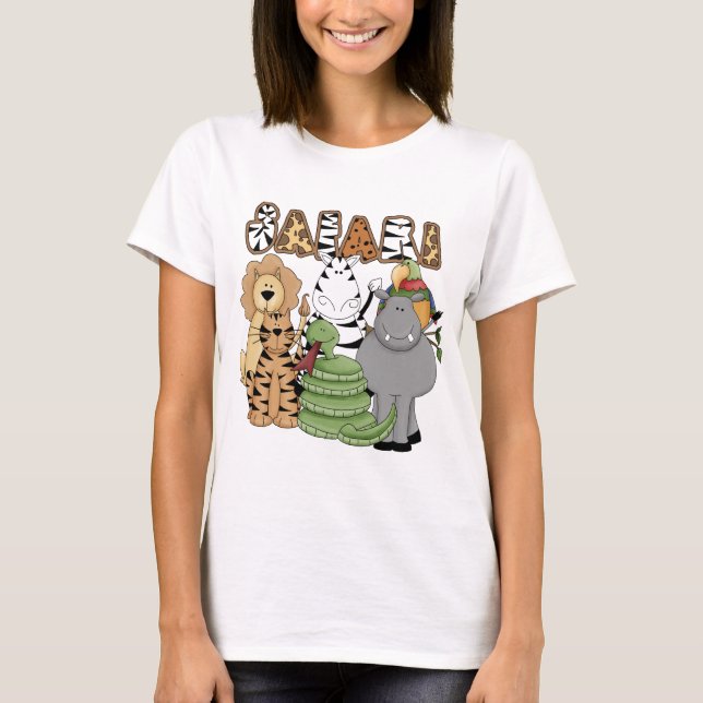 T-shirt Safari animal (Devant)