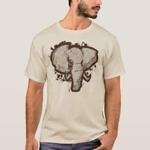 T-shirt Safari d'éléphant