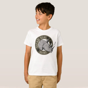 T-shirt Safari Seal Rhino Edition