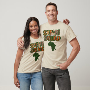 T-shirt Safari Squad, Cadeau Safari Africain