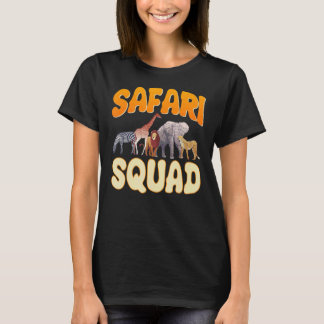 T-shirt Safari Squad Zookee Zookeeper Wildlife Animal Ke