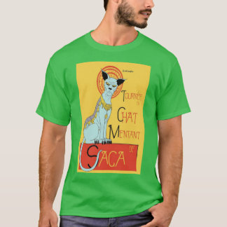 T-shirt Saga Lying Cat drôle
