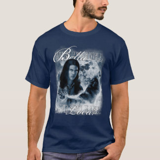 T-shirt Saga Twilight Rétro Jacob Wolf Moon Loca Film fam