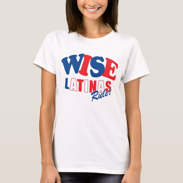 T-shirt sage de Latina de sotomayor (Devant)