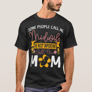 T-shirt Sage-femme Infirmière Travailleuse de Naissance Ma