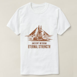 T-shirt Sagesse Ancienne, Force Éternelle - Paillettes Or
