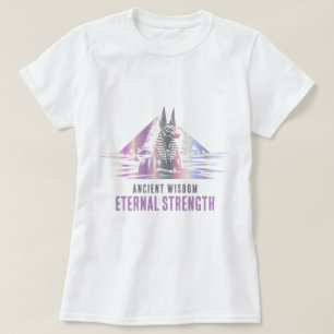 T-shirt Sagesse antique, force éternelle - métallisé