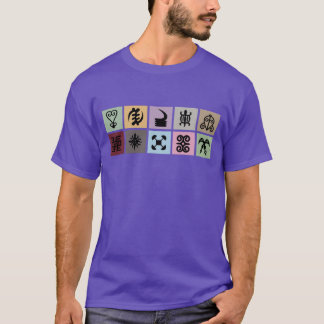 T-shirt Sagesse dans les symboles - Inspiré Adinkra
