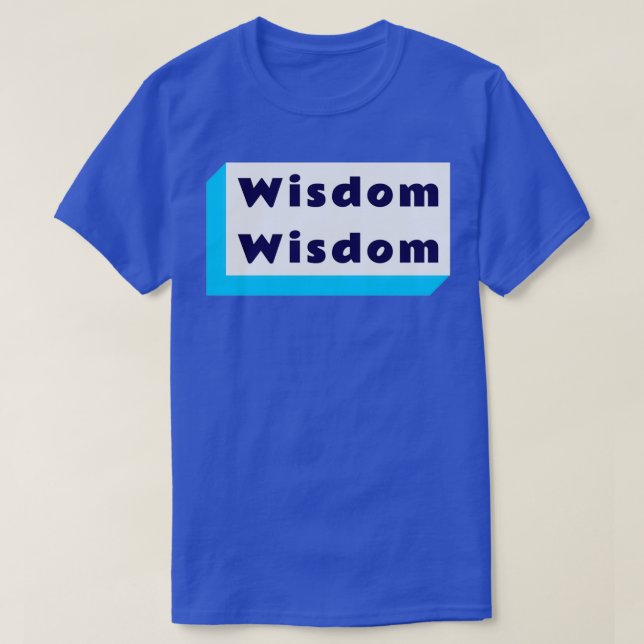 T-shirt Sagesse de soumission motivationnelle 2 (Design devant)