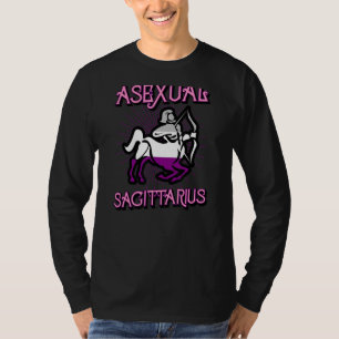 T-shirt Sagittaire Asexuel Symbole Zodiaque Anniversaire H