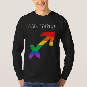 T-shirt Sagittarius signe Zodiaque gay lesbienne Lgbt Prid