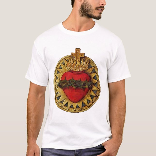 T-shirt Sagrado Coração de Jesus (Devant)