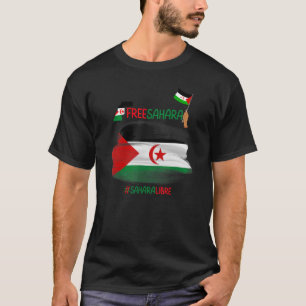 T-shirt Sahara Occidental Libre Sahra Sahrawi