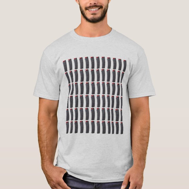 T-shirt Saiga 12 - magazines (Devant)