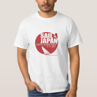 T-shirt Sail4Japan + 寄付 $5 pour les hommes