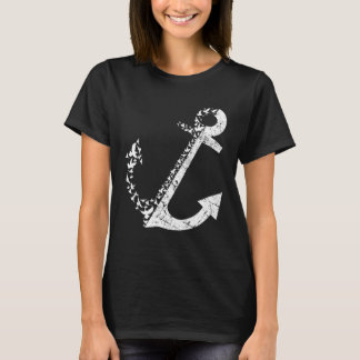 T-shirt Sailing Anchor Seagull Sailor Navigator Coast Sea 