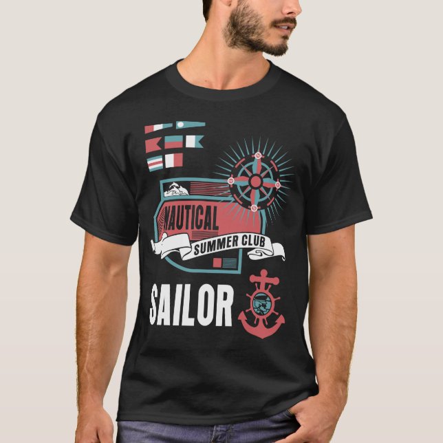 T-shirt Sailor Summer (Devant)