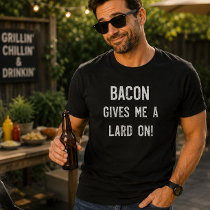 T-shirt Saindoux de bacon sur chemise