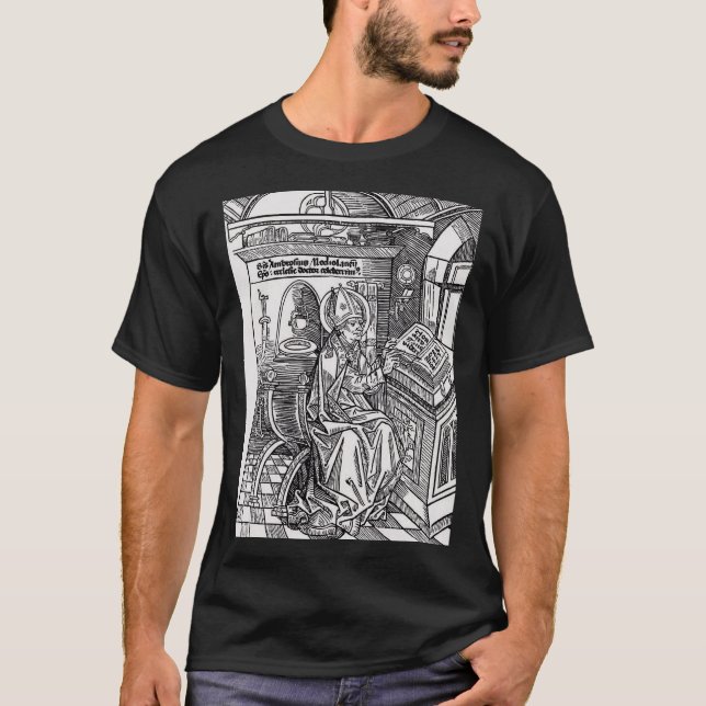 T-shirt Saint Ambrose de Milan (Devant)