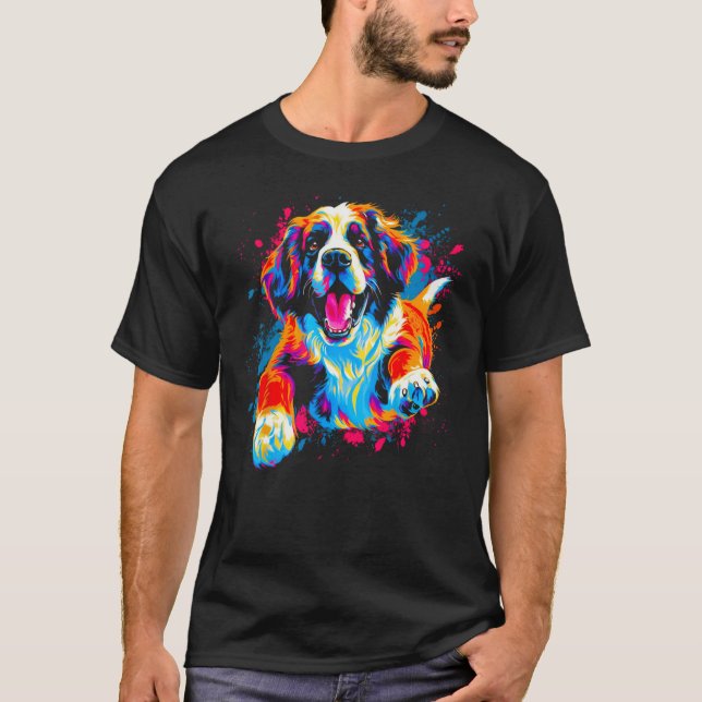 T-shirt Saint Bernard (Devant)