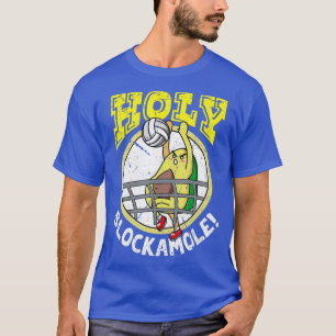 T-shirt Saint Blockamole Funny mignon bloc de volley-ball 