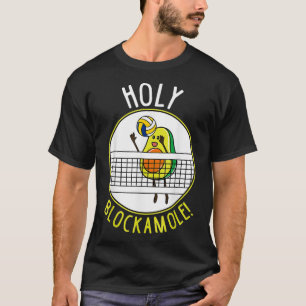 T-shirt Saint Blockamole Funny Volleyball Avocado