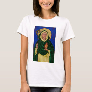 T-shirt Saint Brigid avec le feu Saint