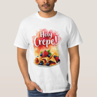 T-shirt Saint Crepe ! - Drôle Berry Design d'impression po