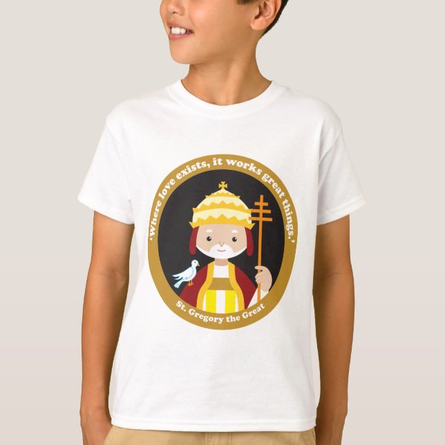 T-shirt Saint Grégoire le Grand (Devant)