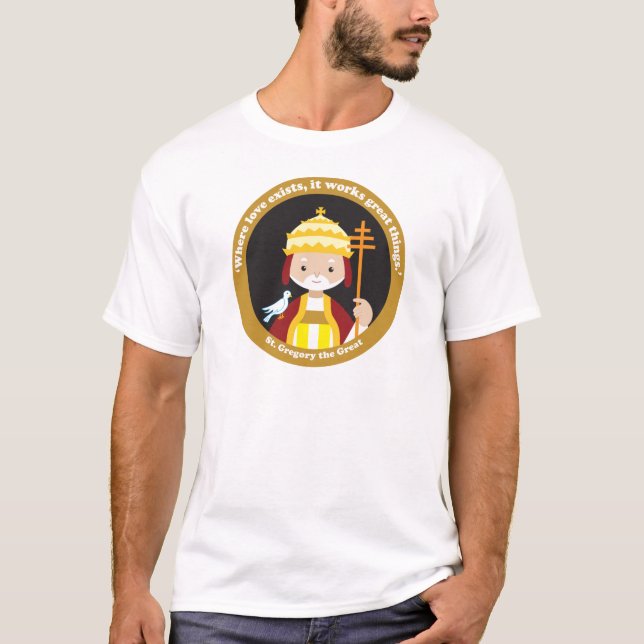 T-shirt Saint Grégoire le Grand (Devant)
