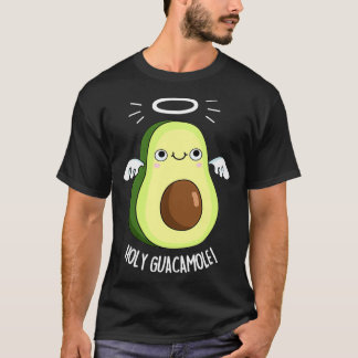 T-shirt Saint Guacamole Drôle Goody Avocado Pun Dark BG 2