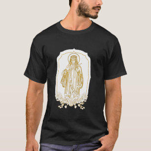 T-shirt Saint Hildegard de Bingen Scivias Catholique Mysti