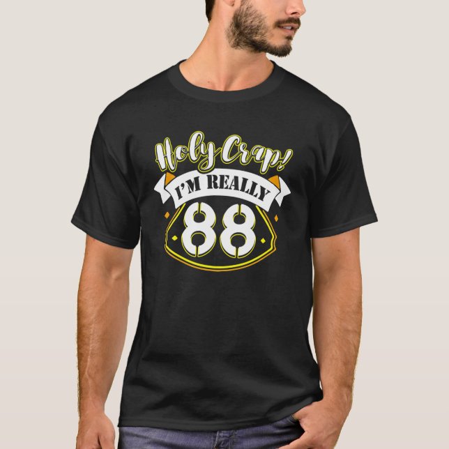 T-shirt Saint J'ai vraiment 88 ans, 88 ans, cadeau d'anniv (Devant)