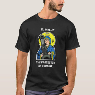 T-shirt Saint Javelin Protecteur De L'Ukraine Soutien Vint