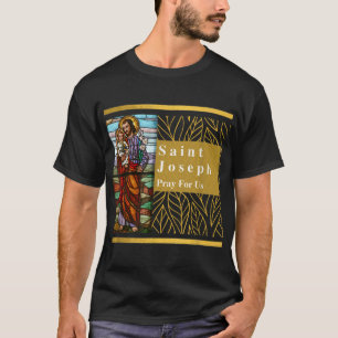 T-shirt Saint Joseph et bébé Jésus Saint Joseph catholique