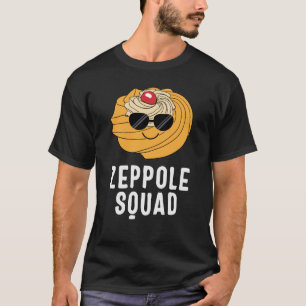 T-shirt Saint Joseph's Day Zeppole Squad Lunettes de solei