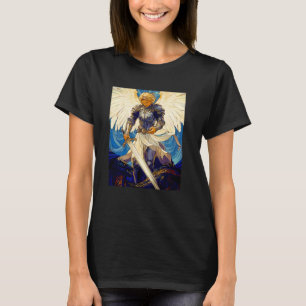 T-shirt Saint Michael Archangel Catholique Femmes chrétien
