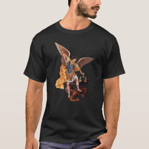 T-shirt Saint Michel Archange catholique Ange défends-nous