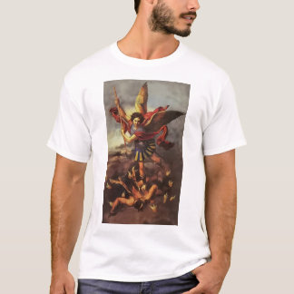 T-shirt Saint Michel l'Archange, défendez-nous au combat.