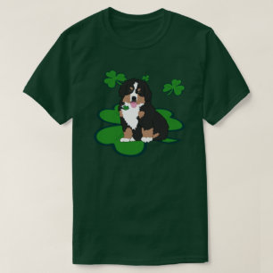 T-shirt Saint-Patrick Bernese Mountain Dog