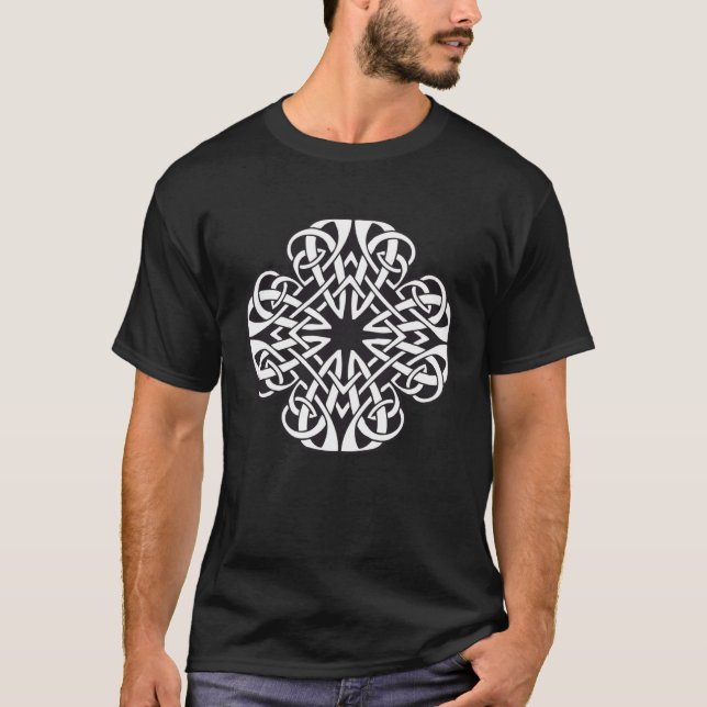 T-shirt Saint Patrick s Day Traditional Irish Celtic Knot  (Devant)