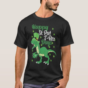 T-shirt Saint Patrick S Garys Day Pajamas Dinosaur Dino Sa