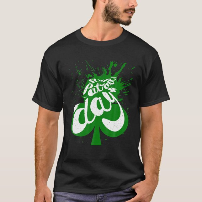 T-shirt Saint Patrick's Day 2022 Boire l'idée Casquette (Devant)